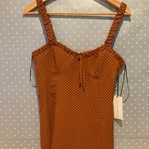 1 left!!! Cotton Candy LA Poka Dot Slip Dress